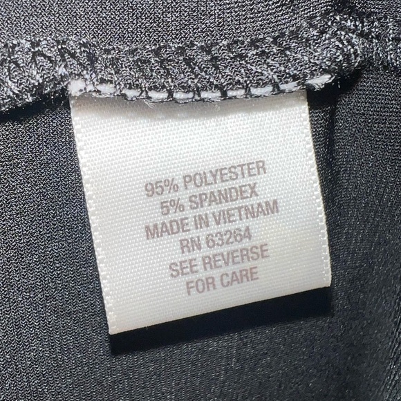 DRESS BARN | NWT BASIC BLACK LONG SLEEVE TOP - Picture 5 of 6